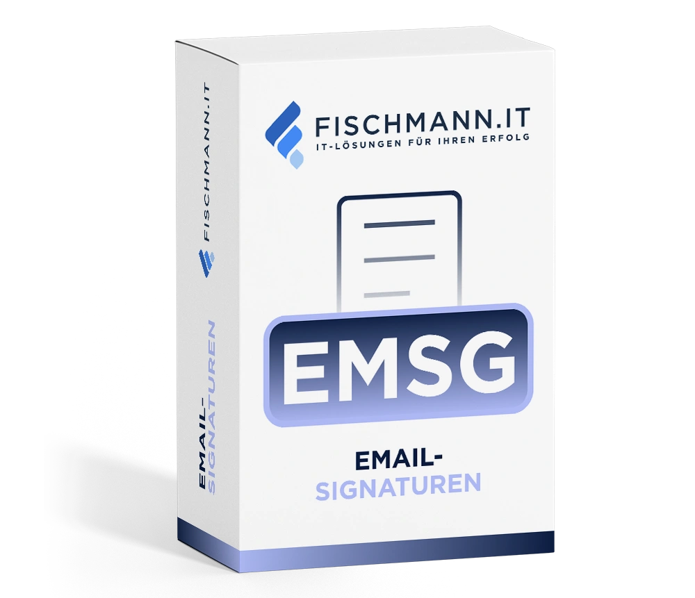 Fischmann.IT Package e-mail signaturen